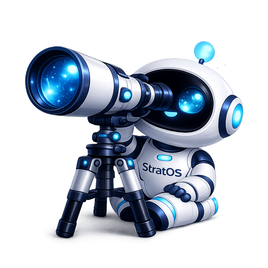 Ilustración Stratos telescopio.